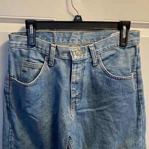 Wrangler Sky Blue Relaxed Jeans
